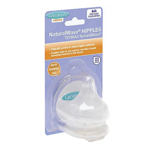 Lansinoh Laboratories Fast Flow Nipples, 2 COUNT (Pack of 1) on Productcaster.