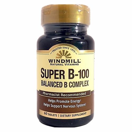 Windmill Health Vitamin B Complex Super, 60 Tabs (1er Pack) on Productcaster.