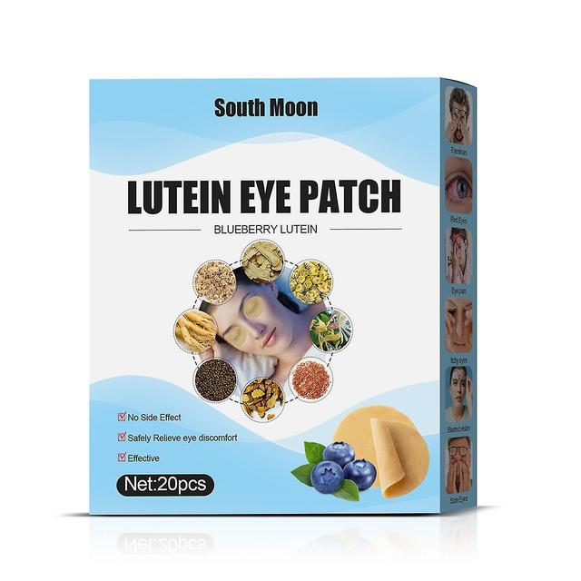 Cloud Xiang Blueberry Lutein Eye Patch Cooling Eye Masks Lutein Compress Eye Pads For Eye Care on Productcaster.