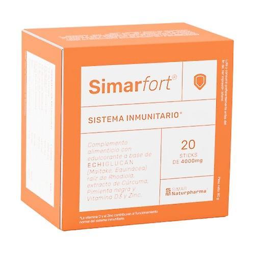 Simar Simarfort immune system 20 sticks of 4000mg on Productcaster.