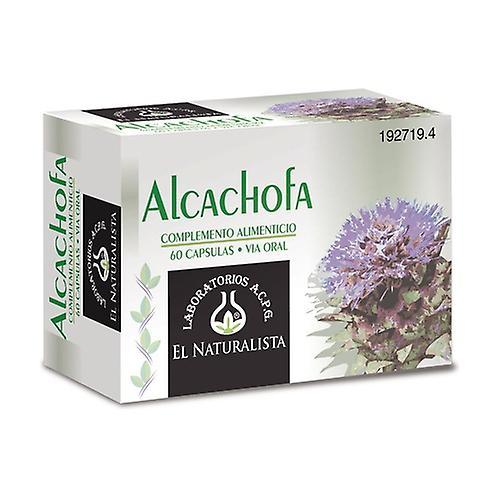 El Naturalista Artichoke 60 capsules on Productcaster.