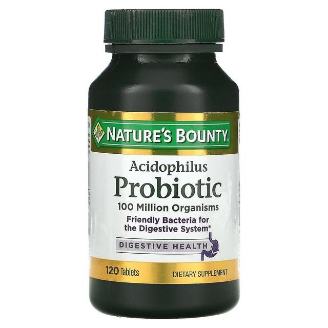 Natures Bounty Nature's Bounty, Acidophilus Probiotic, 120 Tablets on Productcaster.