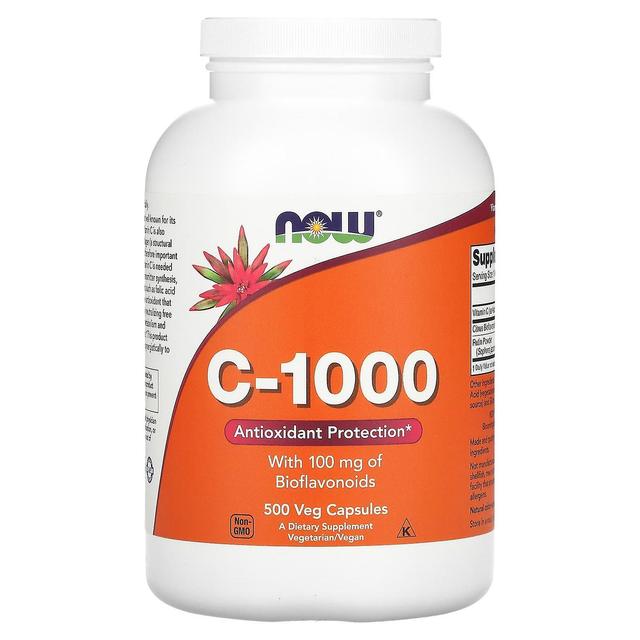 NOW Foods, C-1000, 500 Veg Capsules on Productcaster.