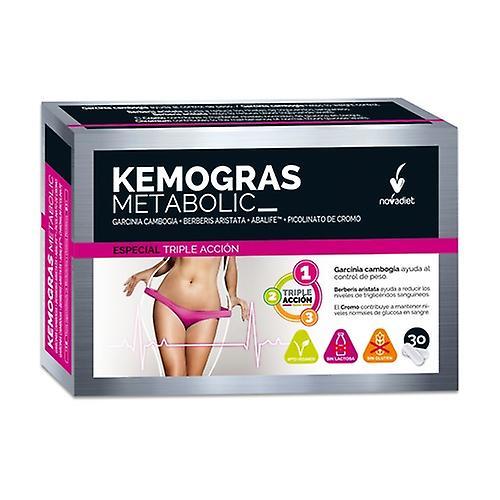 Novadiet Kemogras metabolic 30 vegetable capsules on Productcaster.