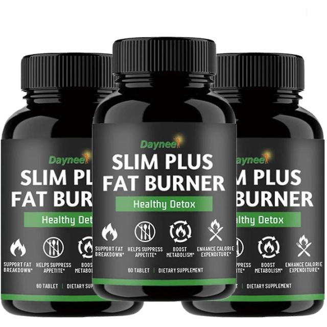 60ct Dietary Supplement Healthy Vegan Fat Burning Detox Slimming Herbal Capsules 3PCS on Productcaster.