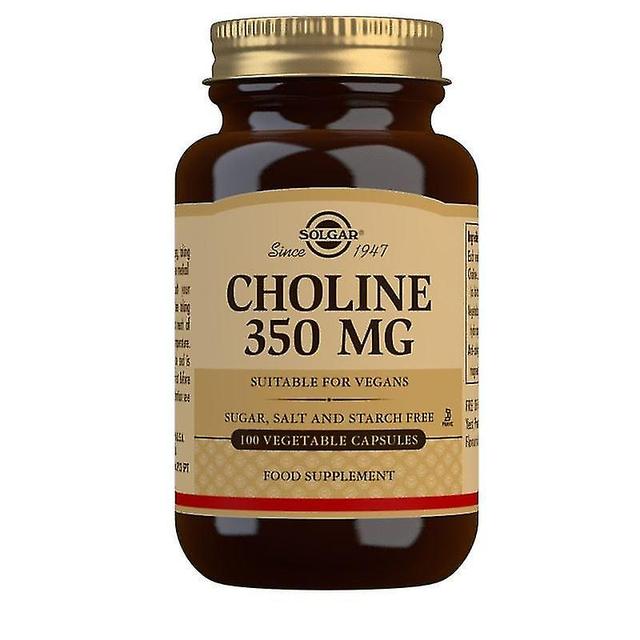 Choline Vegicaps 100 (12536308) on Productcaster.