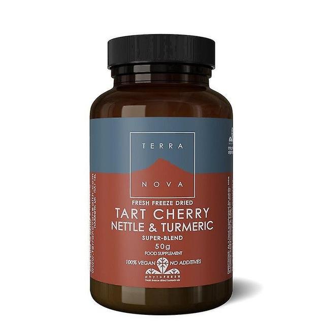 Terra Nova Terranova Tart Cherry, Nettle & Turmeric Super-Blend Powder 50g (T2473) on Productcaster.