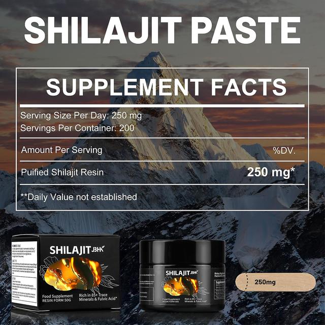 2pcs 100% High Pure Himalayan Shilajitresin Various Minerals Shilajit Extract Supplement Dietary Fiber on Productcaster.