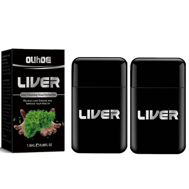 1-3pcs Vegan Liver Cleanse Detox & Repair Nasal Herbal Box Lung Cleaning 2pcs on Productcaster.