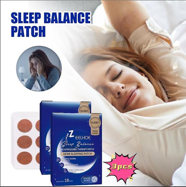 Le patch de sommeil EELHOE aide à prendre soin du sommeil, détend le corps et l’esprit, patch de soin du corps, patch d’aide au sommeil Vitamines e... on Productcaster.