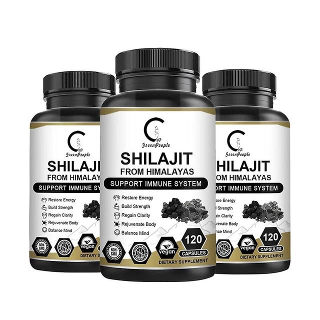 Hikig Shilajit Capsule Rich in Humic acid Fulvic Acid &Trace Minerals Complex Absorption For Sterility &Impotency 360pcs on Productcaster.