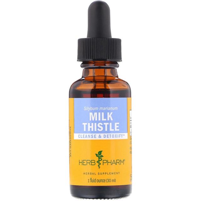 Herb Pharm, Milk Thistle, 1 fl oz (30 ml) on Productcaster.