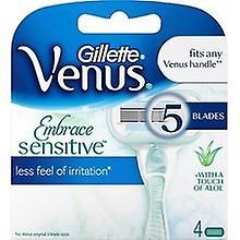 Gillette - Venus Embrace Sensitive - Zapasowa głowica 4.0ks on Productcaster.