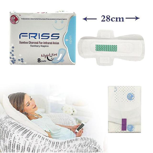 Sl Chang 1 Pack Sanitary Pads Anion Sanitary Napkin Kill Bacteria Anti Inflammation Remove Yeast Infection Women Health Care 280mm(8pcs) on Productcaster.