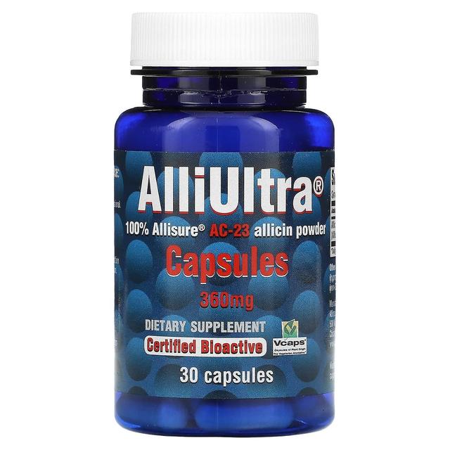 Allimax, AlliUltra Capsules, 360 mg, 30 Capsules on Productcaster.