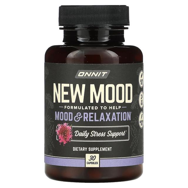 Onnit, Novo Humor, Humor e Relaxamento, 30 Cápsulas on Productcaster.