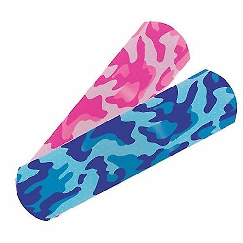 McKesson Zelfklevende Strip Kids 3/4 x 3 Inch Plastic Rechthoek Kid Design (Blauw / Roze Camo) steriel, telling van 2400 (verpakking van 1) on Productcaster.