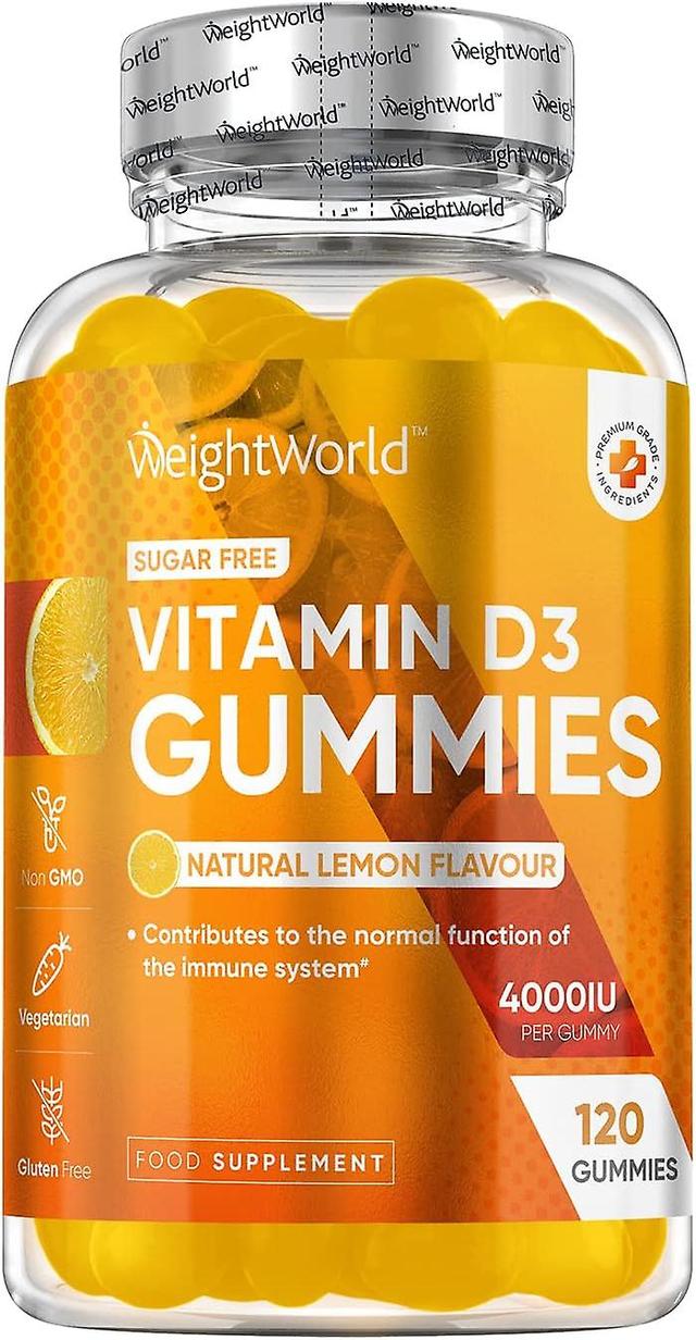 WeightWorld Vitamin D3 4000IU 120 Gummies on Productcaster.