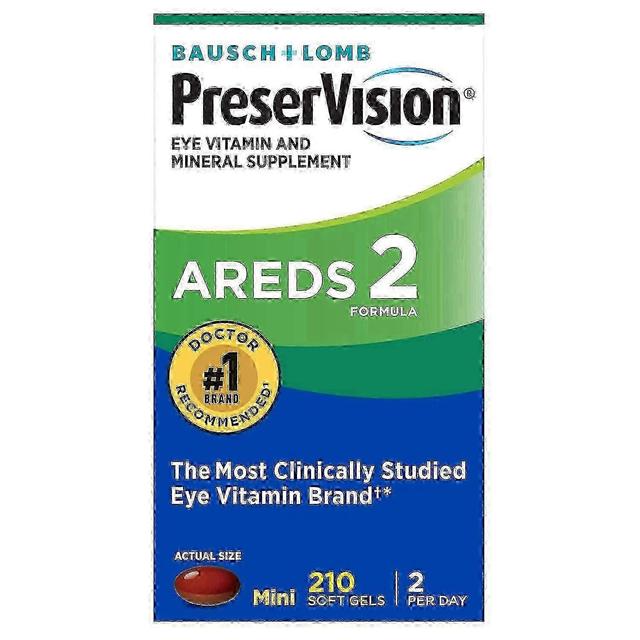 Bausch & Lomb Preservision Areds 2 Formel Weichgele, 210 ea on Productcaster.