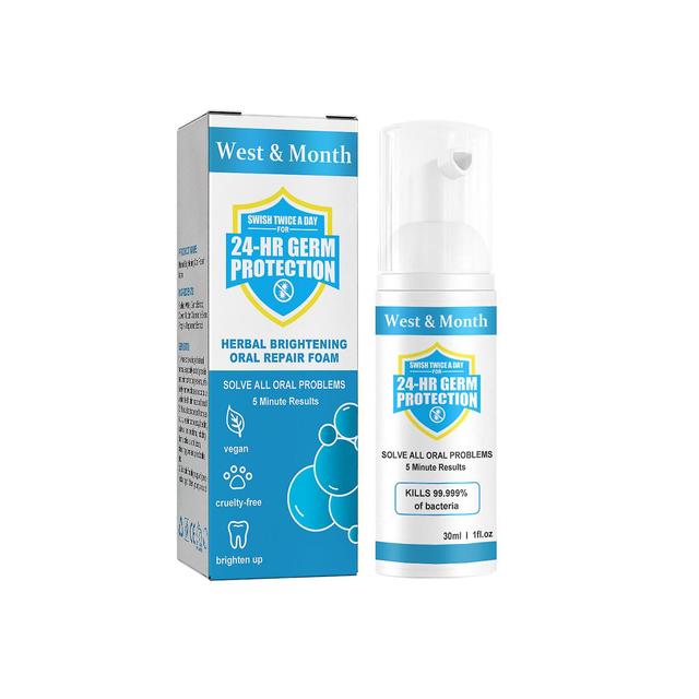 Pure Herbal Super Whitening Teeth & Mouth Repair Foam 1pc on Productcaster.