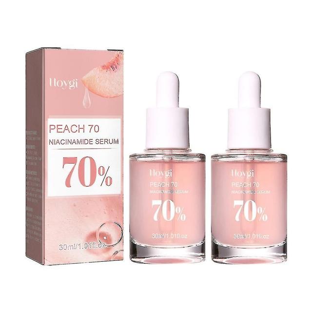 2x Peach 70 Niacin Serum. Brightening, Hydration, Glow, Anti-aging on Productcaster.