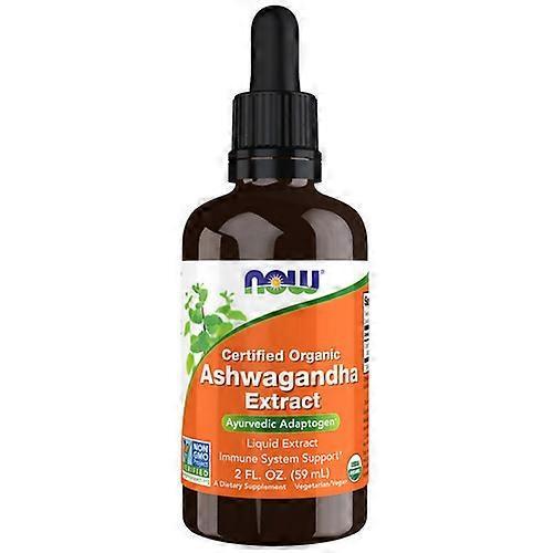 Now Foods Extrait liquide d’ashwagandha biologique, 2 oz (paquet de 1) on Productcaster.