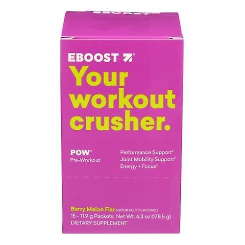 Eboost Pre-Workout Berry Melon Fizz, 15 Count (Pack of 1) on Productcaster.