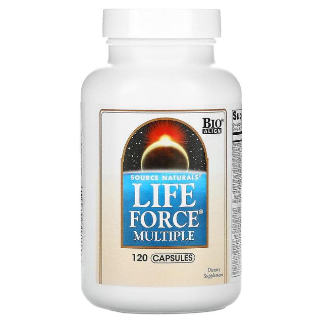 Source Naturals Fonte Naturale, Life Force Multiplo, 120 Capsule on Productcaster.