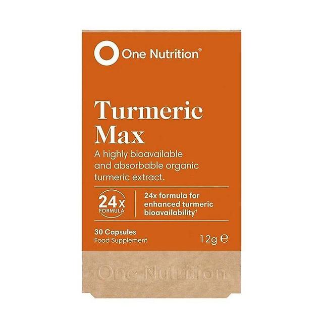 One Nutrition Turmeric Max Caps 30 (ONE041) on Productcaster.