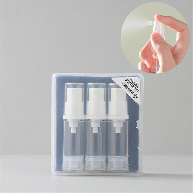 Sjioh Tragbare Reise Nachfüllbare leere Flasche Set Essenz Shampoo Duschgel Behälter Kosmetik Parfüm Dose Sprühlotion Abfüllset 5ml Sprühflasche on Productcaster.