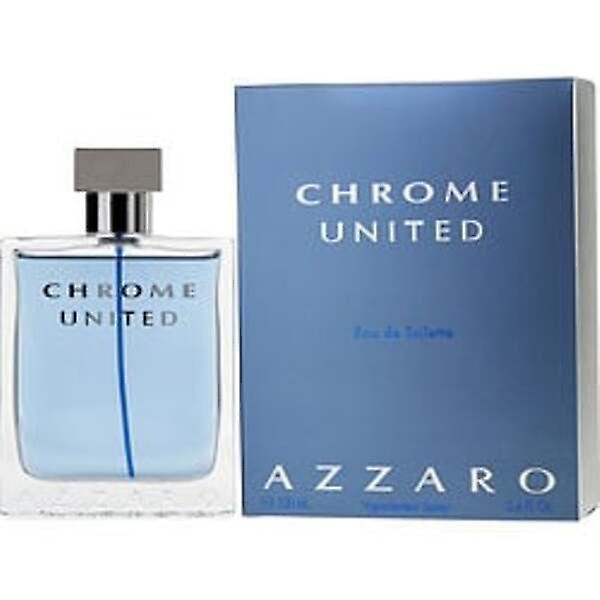 CHROME UNITED af Azzaro EDT SPRAY 3.4 OZ til mænd Sort on Productcaster.