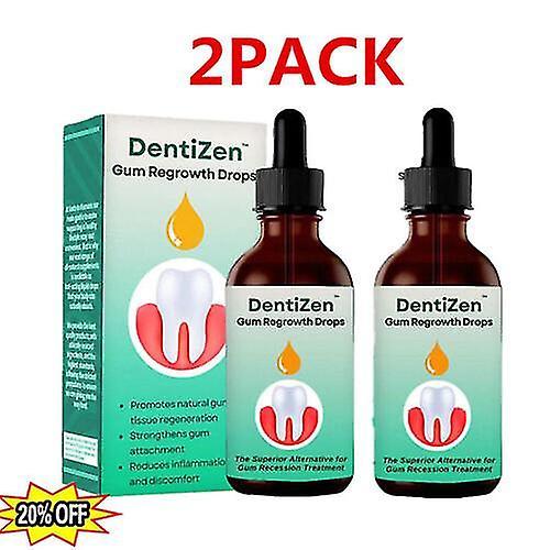 Totomi 2pack Dentizen Gum Regrowth Drops 30ml on Productcaster.