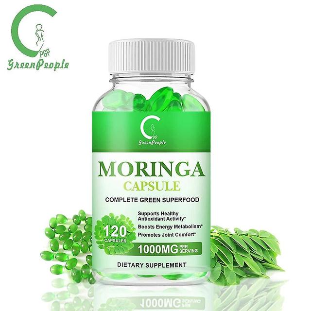 Hikig Natural Moringa Capsule Multivitaminiche e Aminoacidi Integratore Cell Repair Capsule Veg 10PCS on Productcaster.