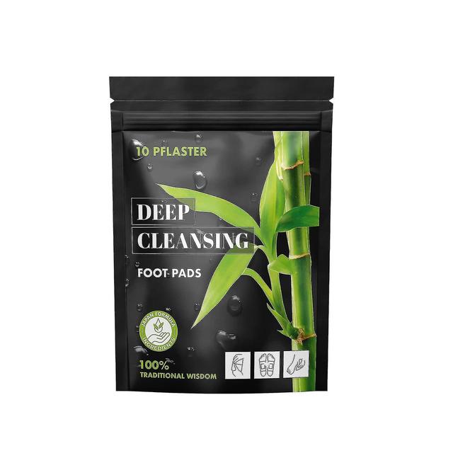 Deep Cleansing Bamboo Footpads Foot And Body Balm Detox Detox Foot Patch Relieve Stress And Deep Sleep Foot Detox Patch black on Productcaster.