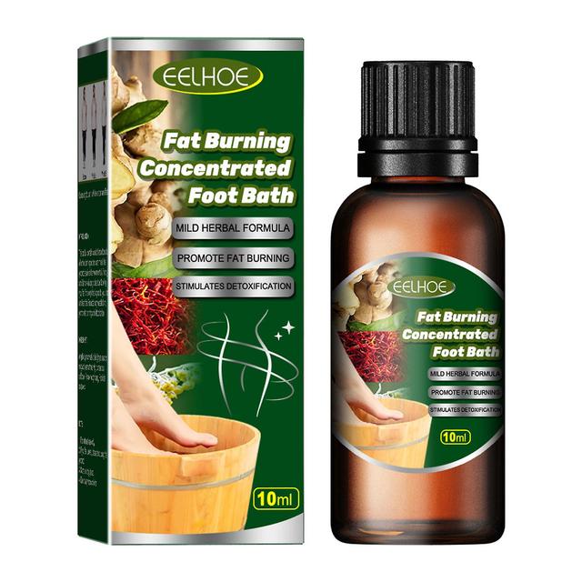 Fat Burning Concentrated Foot Bath Lymphatic Drainage Foot Soak Leg Slimming 10ml on Productcaster.