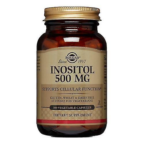 Solgar Inositol, 500 Mg, 100 V čiapky (balenie po 1) on Productcaster.