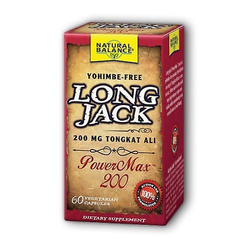 Natural Balance (Formerly known as Trimedica) Long Jack PowerMax 200, 60 Caps (Pack of 2) on Productcaster.