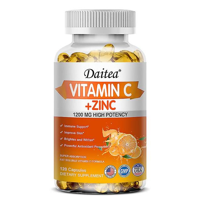 Visgaler Bio-vitaminccapsules,anti-continuousfermentation,anti-deformation,whitening,immunesupport,spot Discoloration,fastandfreedelivery 120 count... on Productcaster.