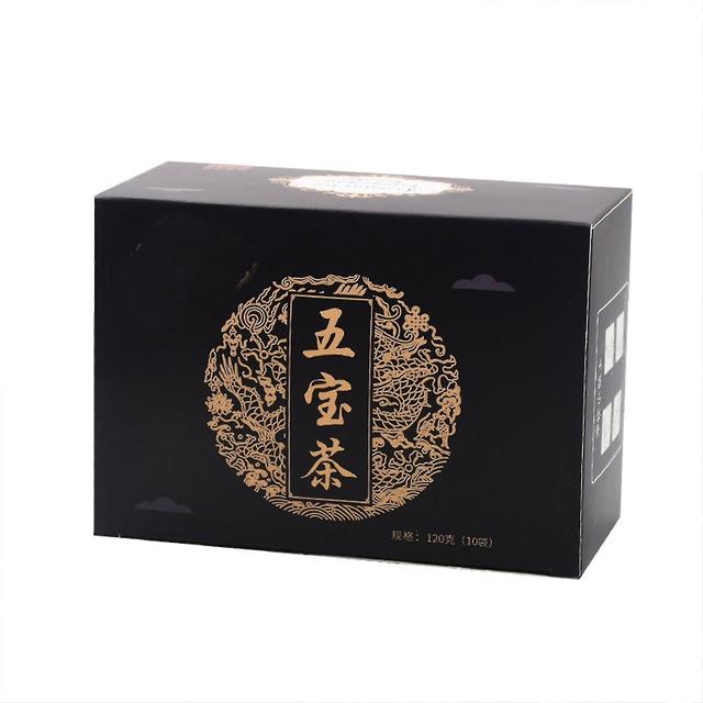 Five Treasures Tea, Men's Kidney Care Tea, Five Treasures Kidney Tea Include Includes Dried Ginseng Berries, Wolfberries, Mulberries 2box-20pcs on Productcaster.