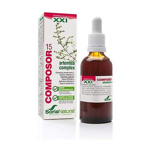 Soria Natural Composor 15 Artemisa Complex XXI Formula 50 ml on Productcaster.