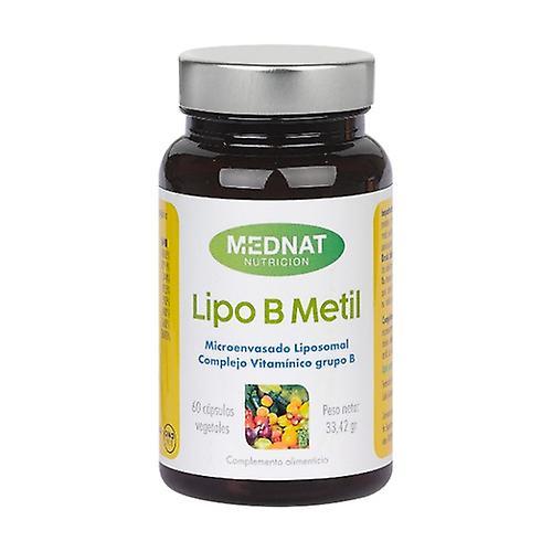 Mednat Lipo B Methyl 60 vegetable capsules on Productcaster.