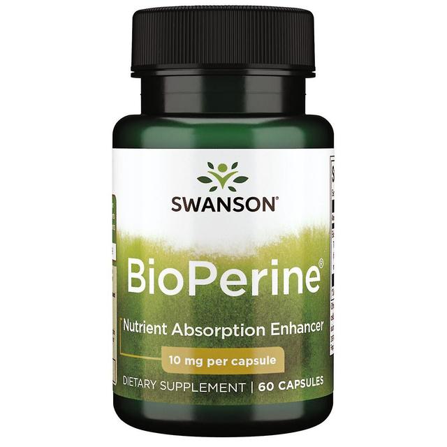 Swanson Bioperine 10 mg 60 Capsules on Productcaster.