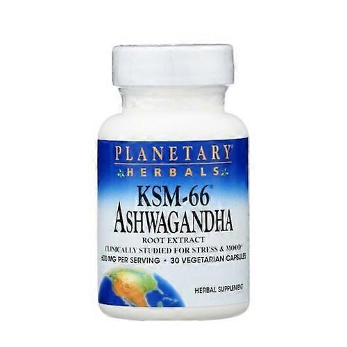 Planetary Herbals Ksm-66 Ashwagandha Root Extract, 300 mg, 30 Veg Caps (Pack of 1) on Productcaster.