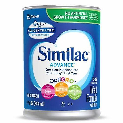 Abbott Ernæring Modermælkserstatning Similac Advance 13 oz. Kan flydende koncentrere, antal af 1 (pakke med 2) on Productcaster.