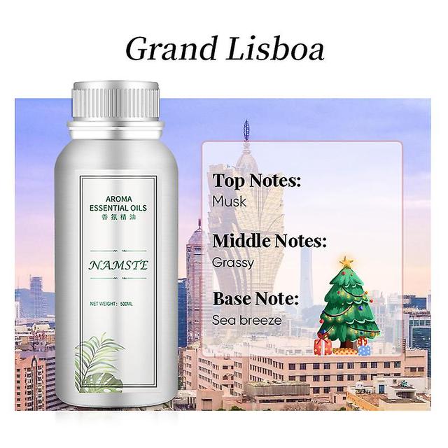 Huamade Namste El essensiell olje 100ml Pure Plant Room Fragrance Home Air Freshener Elektrisk aromatisk oase Eterisk olje for diffusor Grand Lisboa on Productcaster.