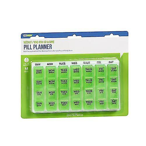 Ezy Dose One-Day-At-A-Time Weekly Medication Organizer Tray, 1 each (Pack of 1) on Productcaster.