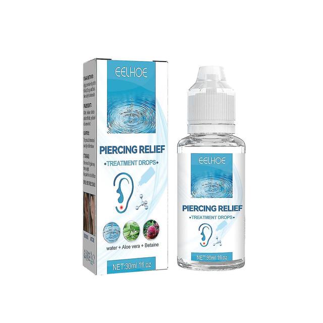 Bump Keloid Treatment Drops, hydraterende kalmerende oplossing op basis van zoutoplossing, snelle genezing van oor, neus, buikpiercings on Productcaster.