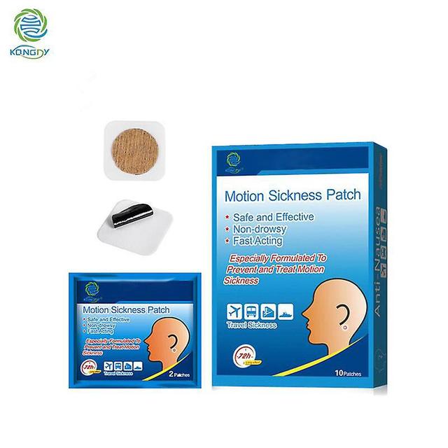 Bimirth Health Care 20 Pieces=2 Boxes Travel Motion Sickness Patch Family Necessary Car Boat Anti Smoke Plaster Body Care Natural on Productcaster.