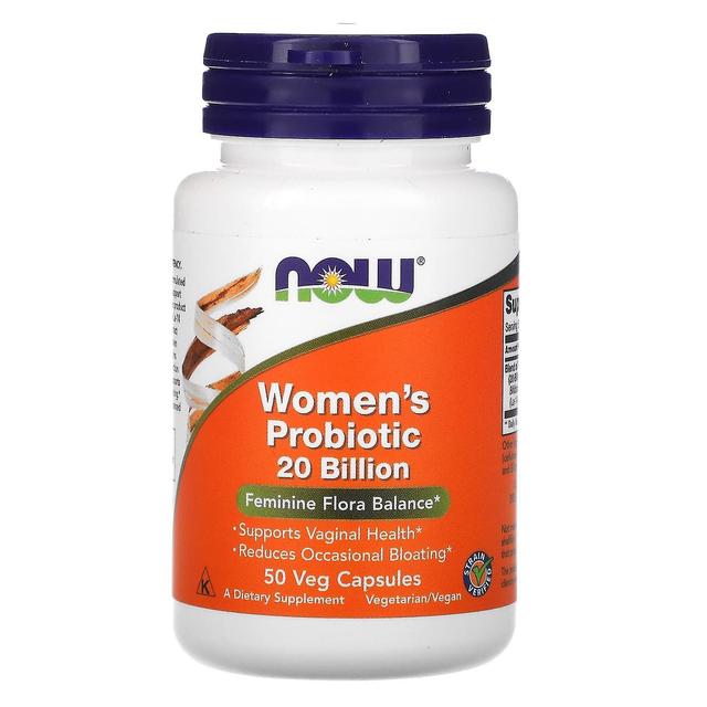 NOW Foods, Woman's Probiotic , 20 Billion, 50 Veg Capsules on Productcaster.