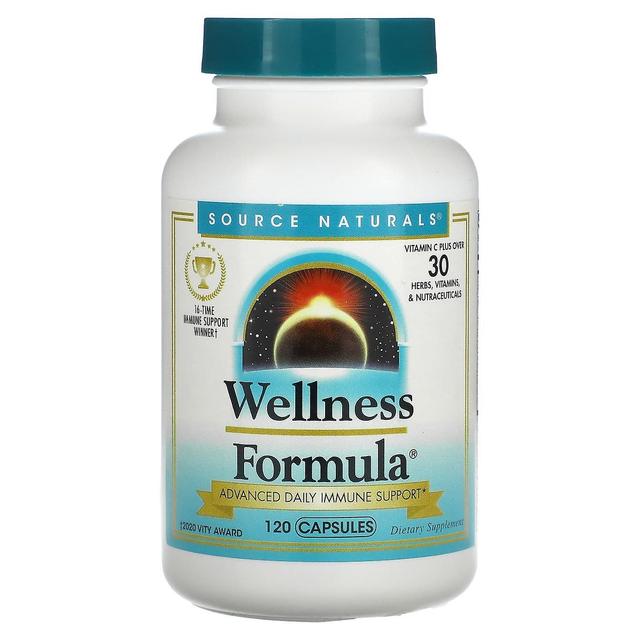 Source Naturals, Wellness Formula, 120 Capsules on Productcaster.